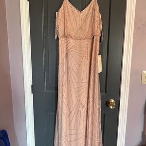 Blush Adrianna Papell Dress
